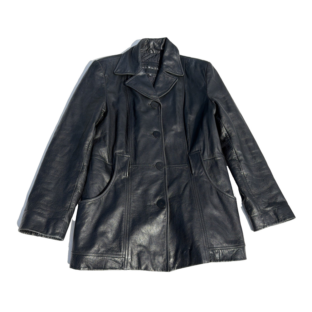 Winlit women’s leather jacket size medium